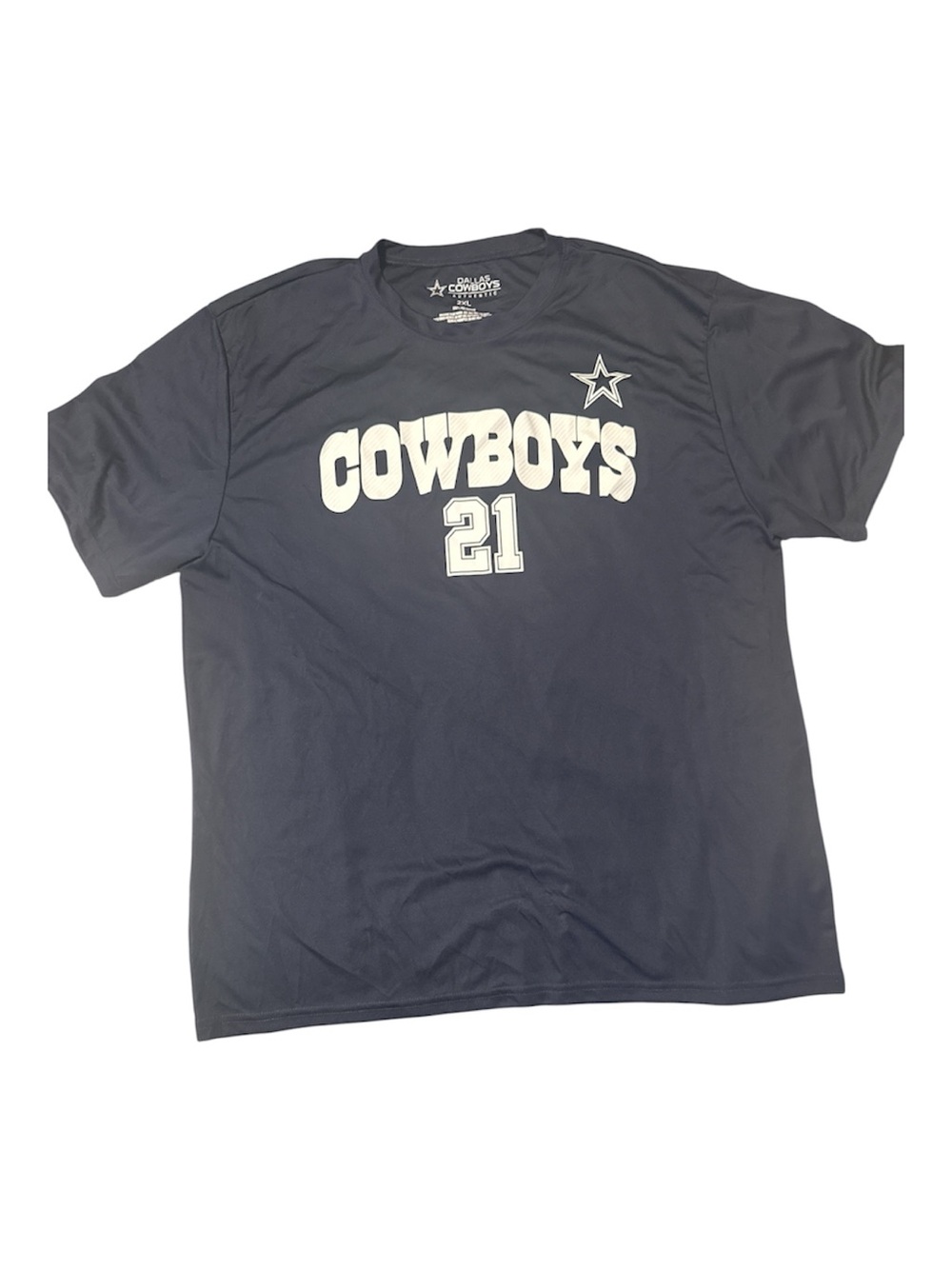 Dallas Cowboys men navy Graphic Short Sleeve Tee - Team Logo Front size 2XL